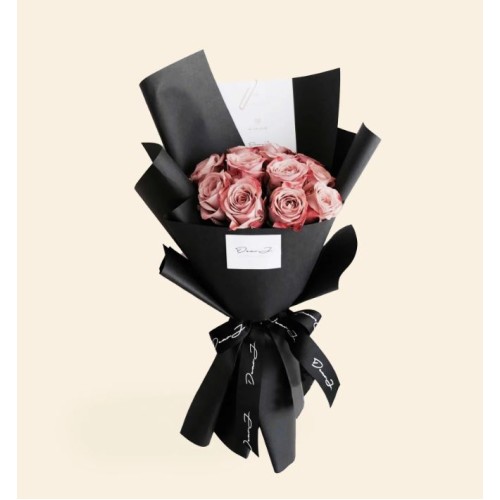 Cappuccino Roses Bouquet - 33 Stalks