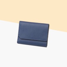 ana tomy Leather Non-Wallet in Navy