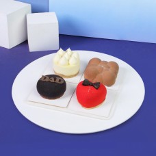 [Free Cake Topper] Father's Day Petit Gateau Box