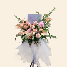Pastel Romantic Style Flower Stand