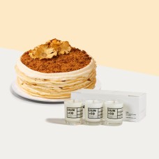 Summer Pineapple Mille Crepe Cake Sweet Scents Bundle