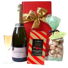 Seductive Valentine's Day champagne gift