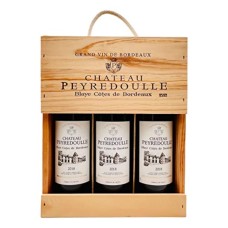 Chateau Peyredoulle, Blaye Cotes De Bordeaux, France Red, 3x75cl in wooden Gift box