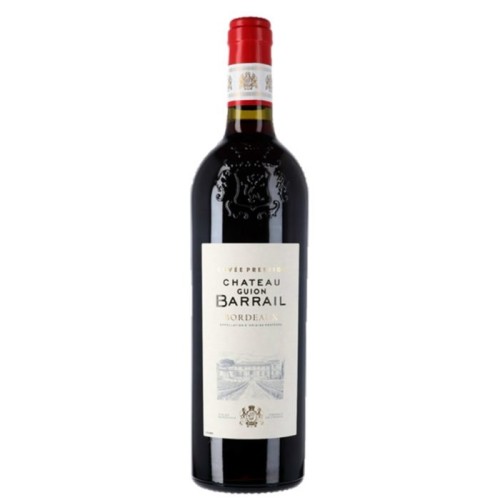 Chateau Guion Barrail, Bordeaux AOP, France, Red, 6 x 75cl in Wooden Gift Box