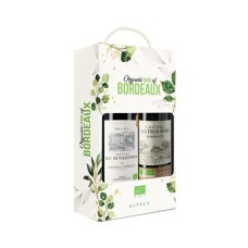 Organic Collection Bordeaux 2x75cl in Paper Gift Box