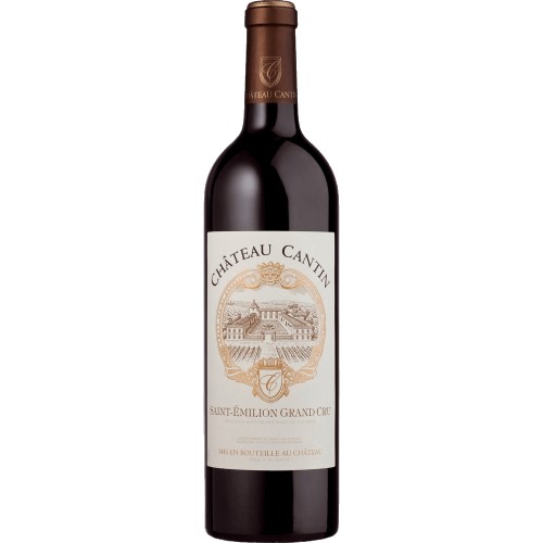 Chateau Cantin, Saint-Emilion Grand Cru, Bordeaux, France, Red, 150cl in Wooden Gift Box