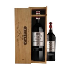 Calvet, Grande Reserve, Bordeaux, France, Red, 150cl in Wooden Gift Box