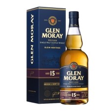 Glen Moray 15 Year Old Single Malt Whisky, 70cl