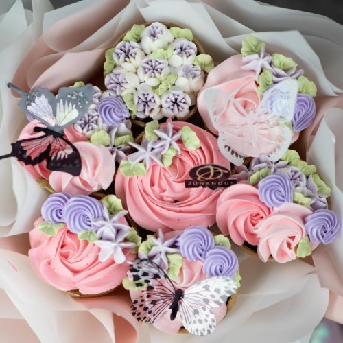 Cupcake Flower Bouquets