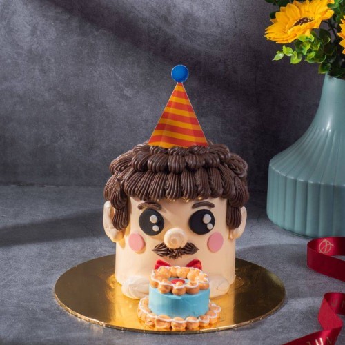 Party Dad Theme Cake