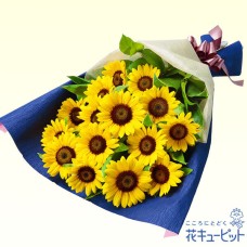 Bouquet of sunflowers