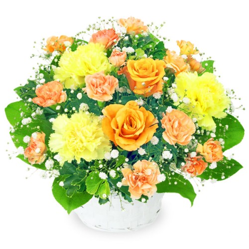 Orange Rose Arrangement