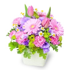 Spring Garden Arrangement (Pink)