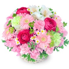 Spring Flower Pink Arrangement