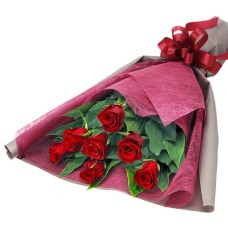 bouquet of red roses