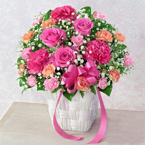 Pink Ribbon Arrangement