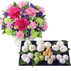 Gorgeous Arrangement And [Momohanarin] Dim Sum Set