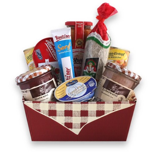 hearty food basket