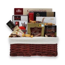 Gift basket with sweets