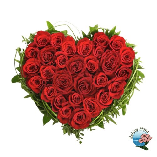 Heart of red roses (Refined)