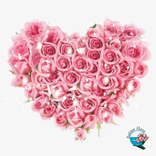 Heart of pink roses (Refined)