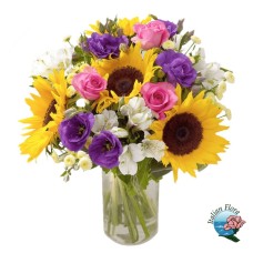Mixed bouquet with sunflowers (Refined)