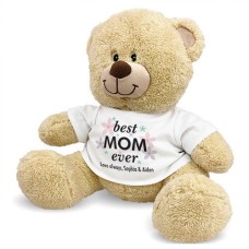 Best Mom Ever Sherman Teddy Bear