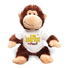 Personalized Bananas Over You Chimp - 12