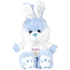 Personalized Blue Easter Bunny - 10