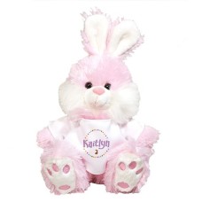 Personalized Pink Easter Bunny - 10