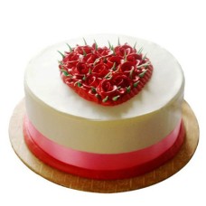 Desirable Rose Cake 1 kg Vanilla