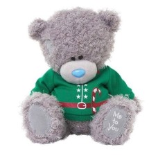Personalised Me to You Bear in Elf outfit