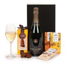 Cava Pere Ventura & Corné Port-Royal Chocolates