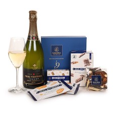 Jules Destrooper & Leonidas Gift Box with Cava