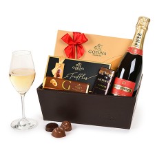Godiva And Bubbles With Piper-Heidsieck