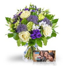 Plan International Bouquet of Hope & Plan Gift Card 'Breakfast for Preschoolers'