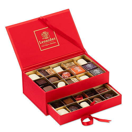 Leonidas Jewelry box, chocolates assortment - 460 g