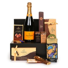 Godiva Chocolates Deluxe gift with Veuve Clicquot