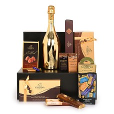 Godiva Chocolates Deluxe gift with Bottega Gold