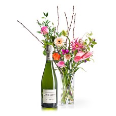 Trendy Bouquet & Champagne Leon & Lucien Trendy Bouquet & Champagne Leon & Lucien