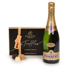 Godiva Chocolate Truffles & Champagne