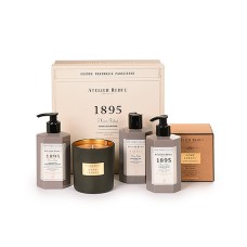 Atelier Rebul : 1895 gift box & Hemp Leaves scented candle