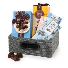 Corné Port-Royal: Ultimate Belgian All Dark Chocolate Gift Basket