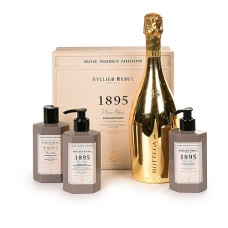 Atelier Rebul 1895 gift box & Bottega Gold prosecco
