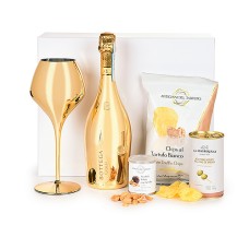 Bottega Gold Prosecco & Snacks Luxury Set