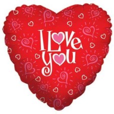 I Love You Heart Balloon