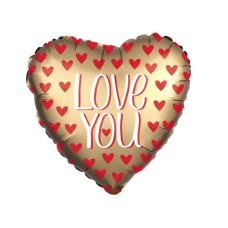 Gold Love You Balloon