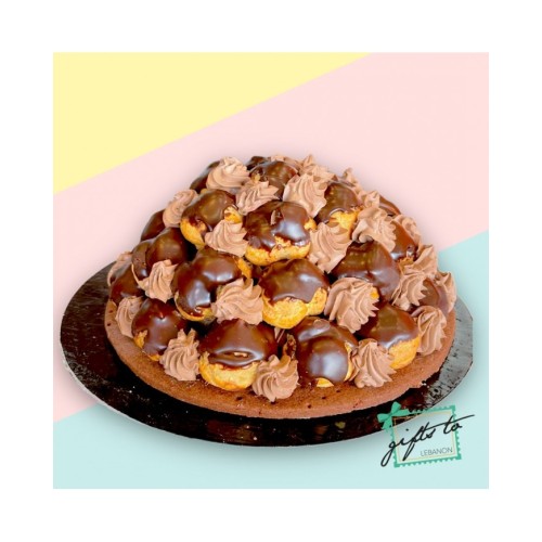 Chocolate Profiterole Cake