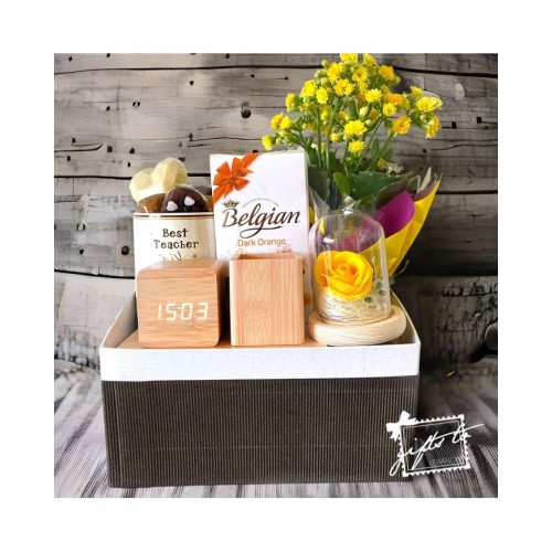 Teacher's Digital Clock Chocolate Gift Box