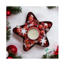Lindor Red Star Chocolate Tray